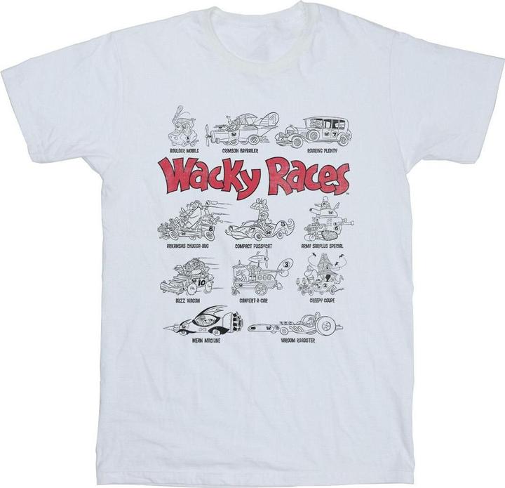 Actual product image Universal Textiles Mens Car Lineup T-Shirt (M)