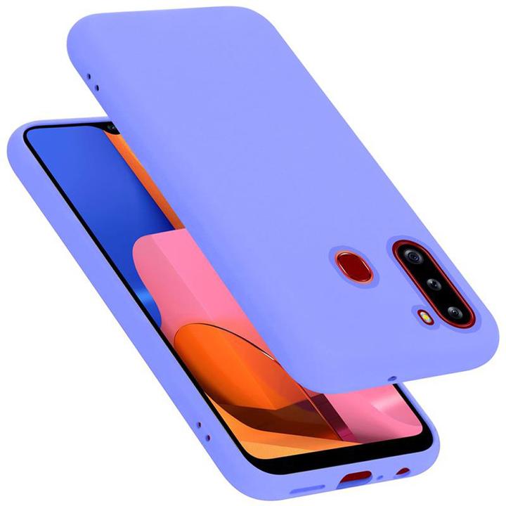 Actual product image Cadorabo TPU Liquid Silicone Case Cover (Samsung Galaxy A21)
