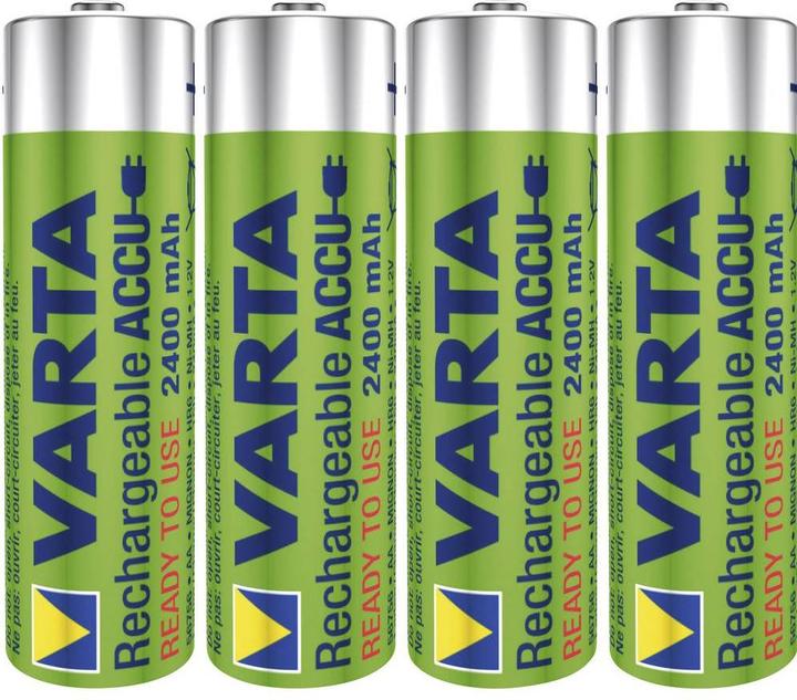 Actual product image Varta Rechargeable battery (4 pcs., AA, 2400 mAh)