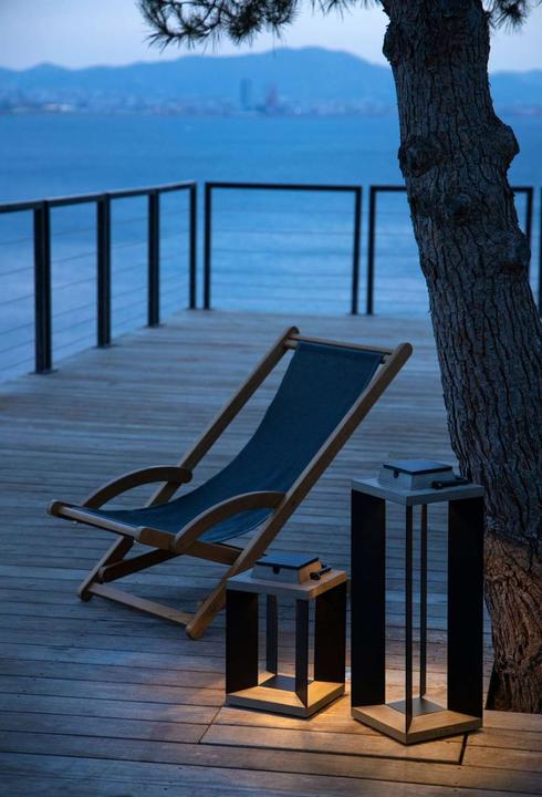 Image du produit Les Jardins Teckalu Lampe de table solaire 300 lumens (300 lm)