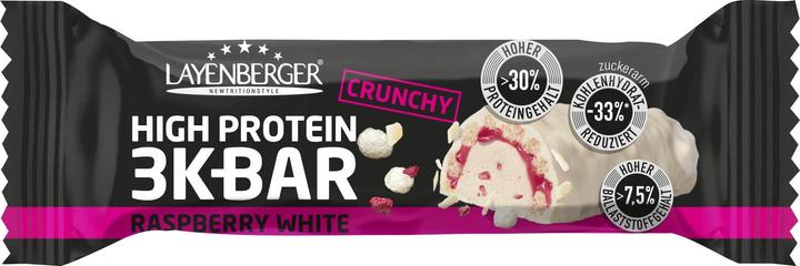 Image du produit Layenberger Barre protéinée Crunchy Raspberry 45 g (Framboise, Crunchy, 1 pcs, 45 g)