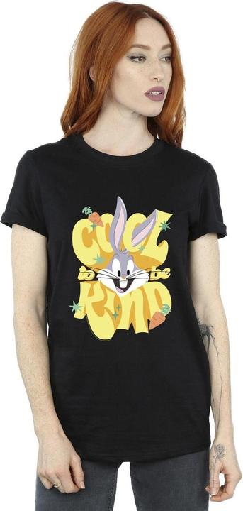 Actual product image Looney Tunes Womens/Ladies Bugs Cool To Be Kind Cotton Boyfriend T-Shirt (M)