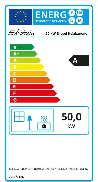 Immagine prodotto Ekström Cannone termico alimentato a diesel 50 kW (50000 W)