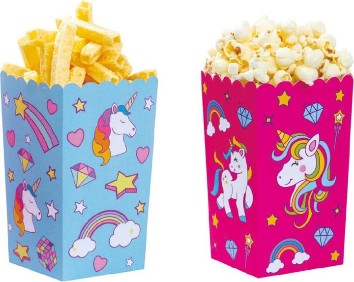 Produktbild Decora Popcornbox - Einhorn (6St.) (6 x)