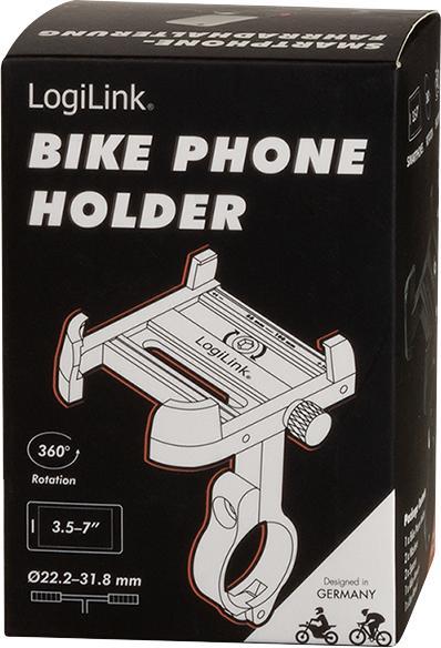 Produktbild LogiLink Smartphone-Fahrradhalterung, gerade, für 3,57" Smartphones