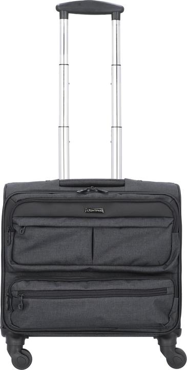 Immagine prodotto Lightpak Trolley Business Laptop Overnight RONNEY Business Laptop Overnight RONNEY antracite antracite (39 l, Bagaglio a mano (fino a 50 litri))