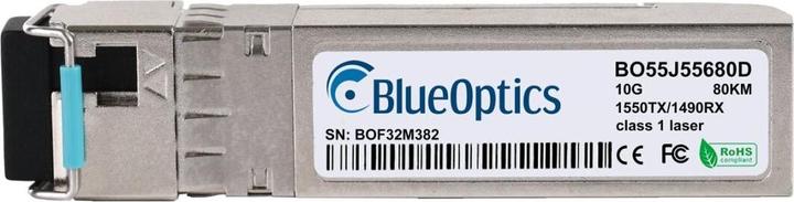 Actual product image BlueOptics Calix 100-01971-BX80-D Compatible SFP+ BO55J55680D