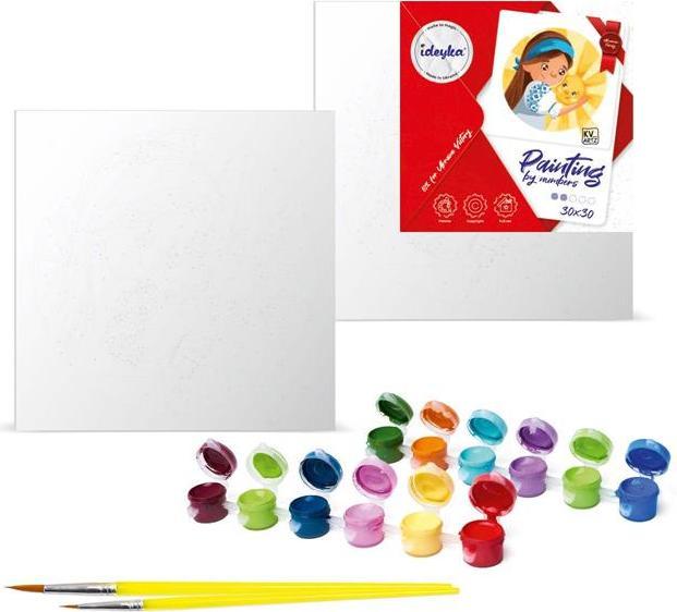 Produktbild Ideyka Malen nach Zahlen - Gemütliches Dorf 40 x 50 cm