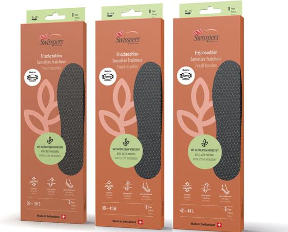 Actual product image Swisspers Fresh soles black
