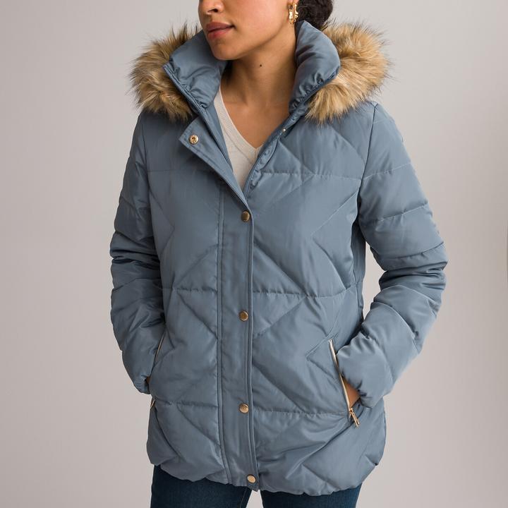 Actual product image Anne Weyburn Down jacket with hood (40)