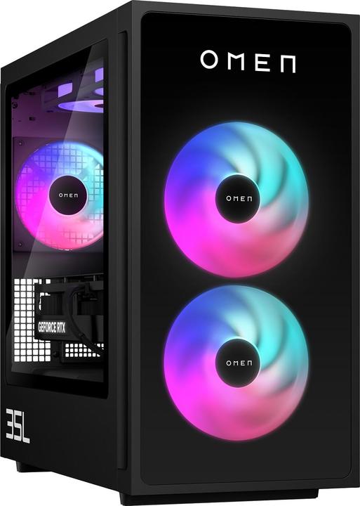Produktbild HP OMEN GT16-0477ng 35L Gaming Desktop AMD Ryzen™ 7 8700F 64GB/2TB SSD RTX 4070 SUPER Windows 11 (AMD Ryzen 7 8700F, 65.54 GB, 2000 GB, GeForce RTX 4070 Super)