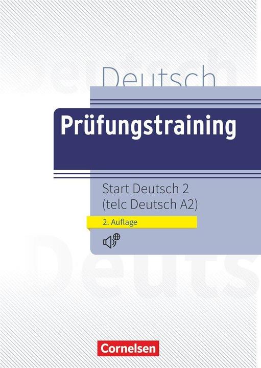 Prüfungstraining DaF A2. telc Deutsch A2. Übungsbuch mit Lösungen und Audio-Dateien als Download (Deutsch, Dieter Maenner, 2016)