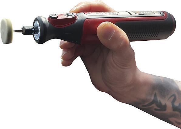 Actual product image KS Tools eMONSTER battery-powered multi-function tool set with 50 accessories