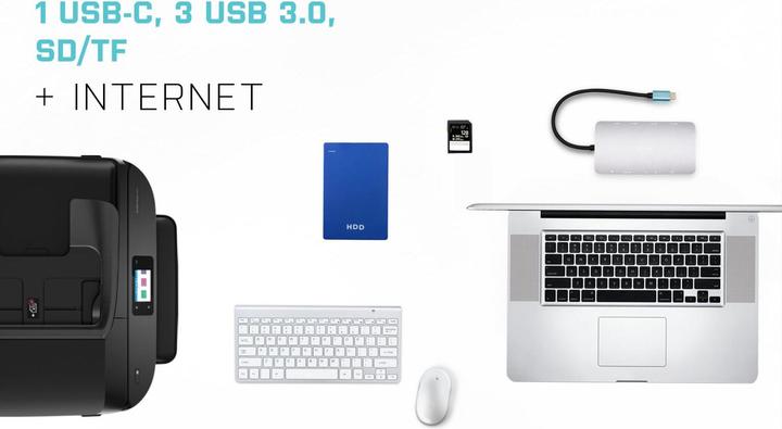 Immagine prodotto i-tec C31NANOVGA112W (USB-C, 8 Porti)