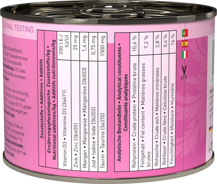 Actual product image Catz Finefood No.19 Lamb&Horse (Adult, 1 pcs., 200 g)