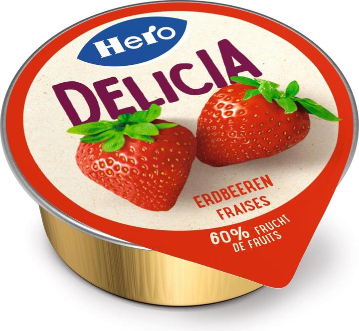 Image du produit Hero Confiture Delicia assortie 6 x 25 g (200 g)