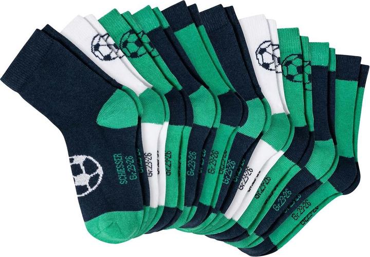 Image du produit Schiesser Football - 10 paires de chaussettes enfant garçon (paquet de 10, 27 - 30)