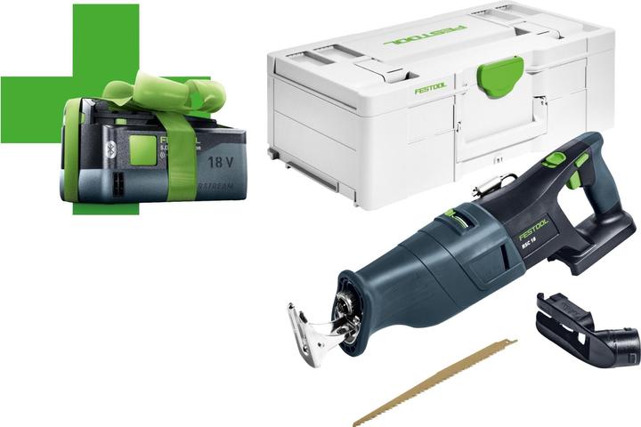 Festool Akku-Säbelsäge RSC 18 EB-Basic-5,0