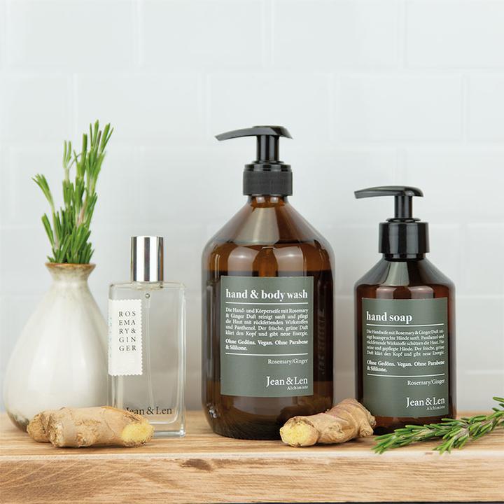 Immagine prodotto Jean & Len Rosmarino e zenzero (Sapone liquido, 250 ml)