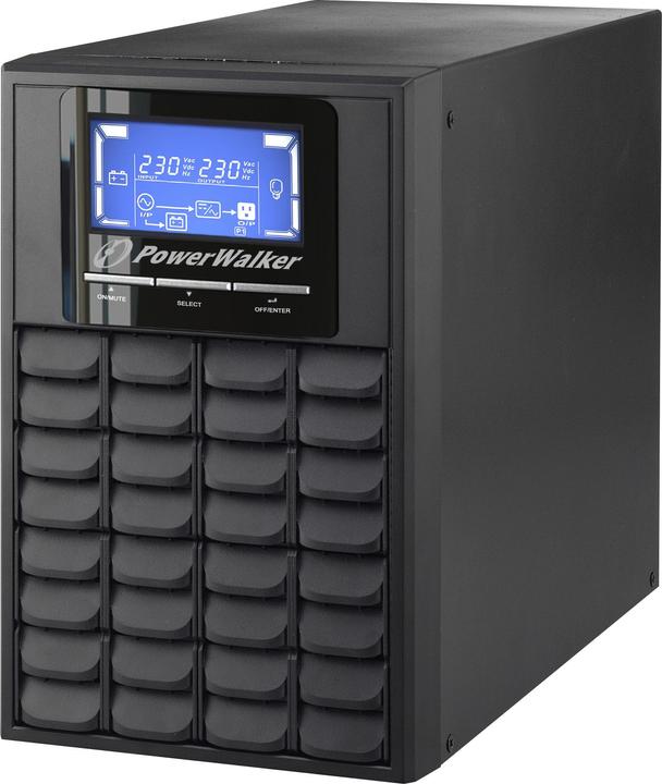 Produktbild Powerwalker VFI 1000 C LCD 1000VA 800W Online USV Tower Doppelwandler SNMP Slot (1000 VA, 800 W, Online-Doppelwandler USV)