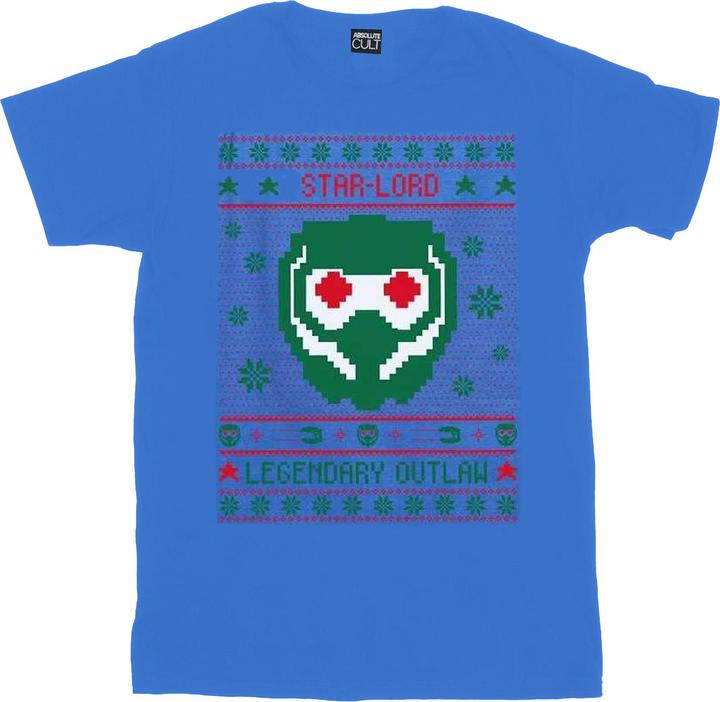 Guardians Of The Galaxy Vol. 2 Star Lord Fair Isle TShirt Jungen