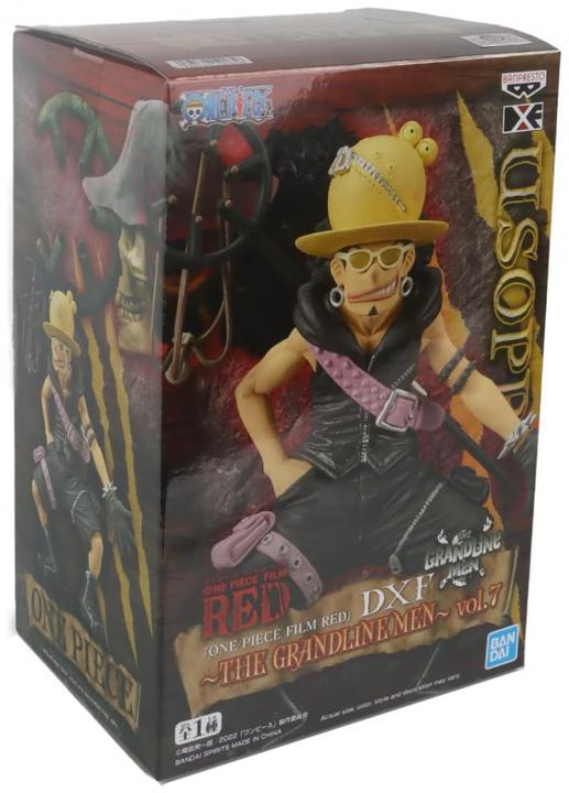 Actual product image Banpresto One Piece DXF Grandline Men Vol.7 Usopp 12cm