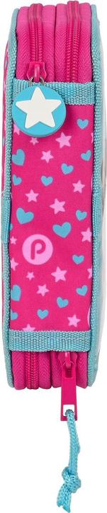 Produktbild Pinypon Doppel-Federtasche Blau Rosa 12.5 x 19.5 x 4 cm (28 Stücke)