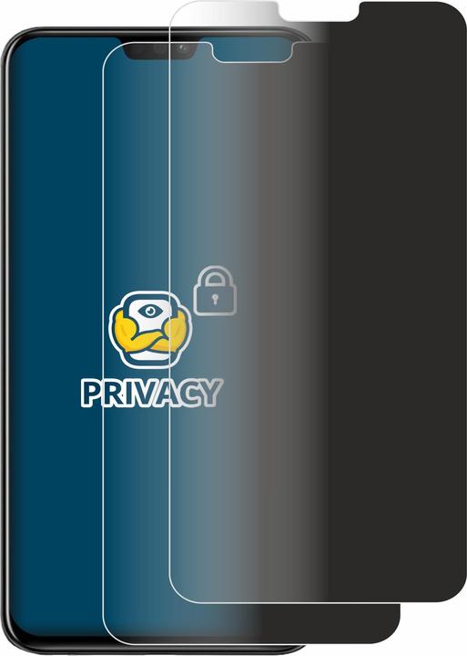 Productafbeelding BROTECT Anti-spionnetje privacyfolie Beschermfolie tegen blauw licht (2 Stuk, HTC 8X)