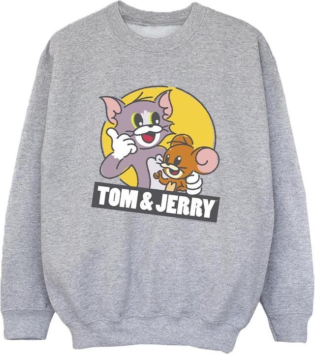 Immagine prodotto Tom & Jerry Sketch Logo Felpa Ragazzi (128)