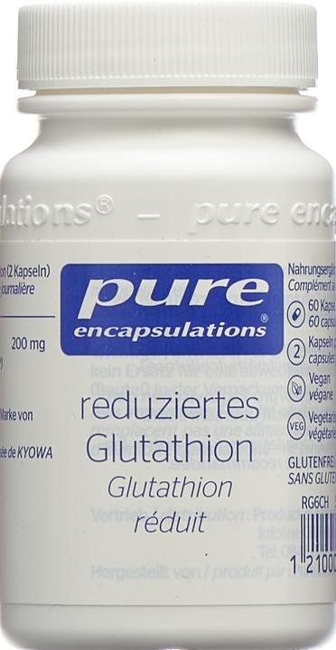 Produktbild Pure encapsulations Reduziertes Glutathion (60 Stück, Kapseln, 35 g)