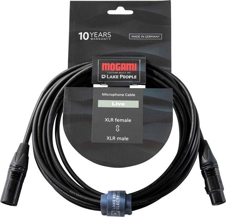 Mogami Gold Series Microphone- Cable Stage (3 m, XLR)