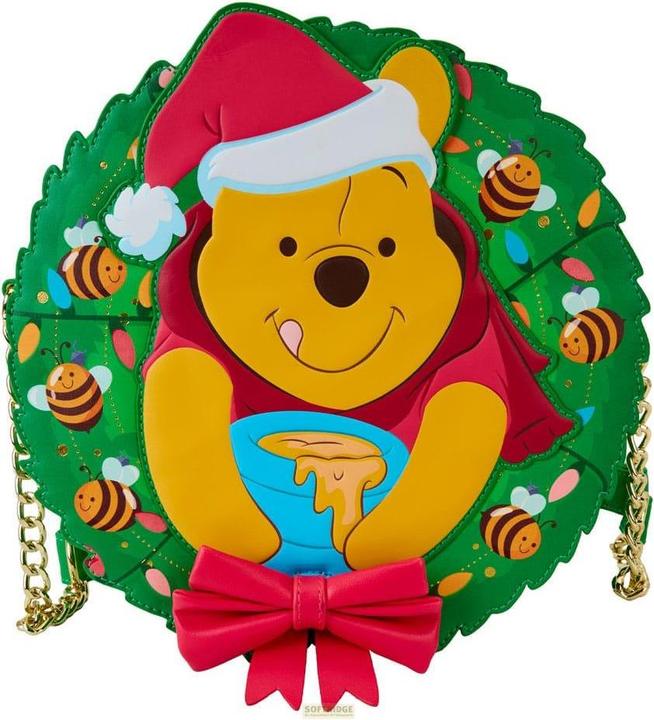 Loungefly Disney by Umhängetasche Winnie the Pooh Stuck in Wreath
