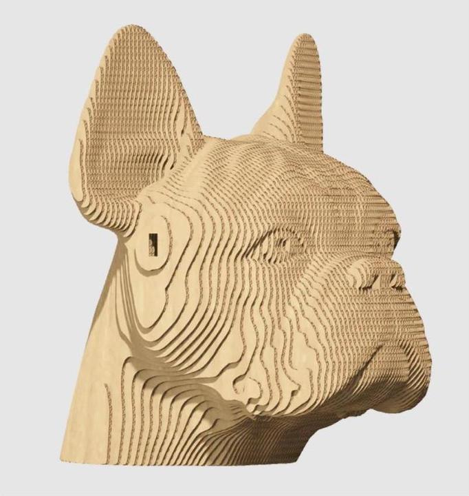 Produktbild Cartonic Bulldog - 3D Modell aus Karton