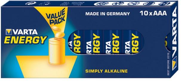 Actual product image Varta Energy (10 pcs., AAA, 1200 mAh)