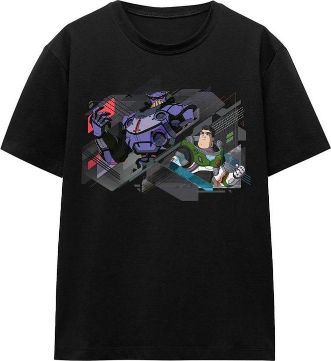 Actual product image Mattel Unisex Adult Buzz & Emperor Zurg T-Shirt (XL)