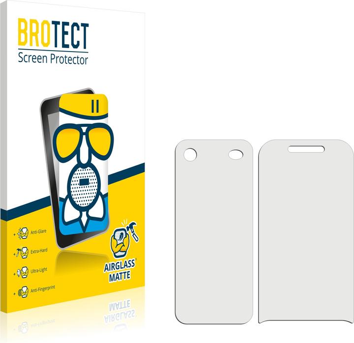 Productafbeelding BROTECT AirGlass Matte kogelwerende glasfolie (1 Stuk, Nokia 2660 Flip)