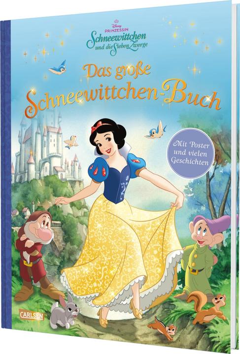 Image du produit Das grosse Schneewittchen-Buch - mit beigelegtem Poster (Allemand, Walt Disney, 2025)