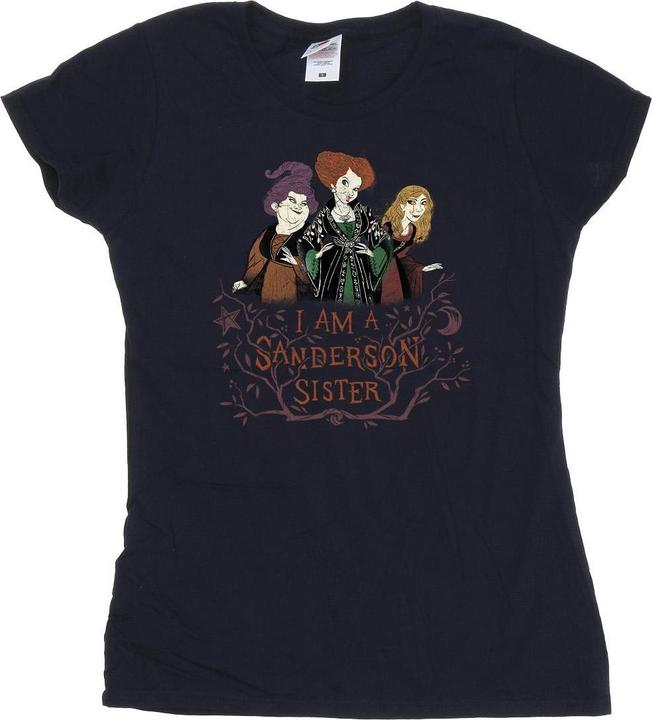 Actual product image Disney Womens/Ladies Hocus Pocus Sanderson Sister Cotton T-Shirt (XL)