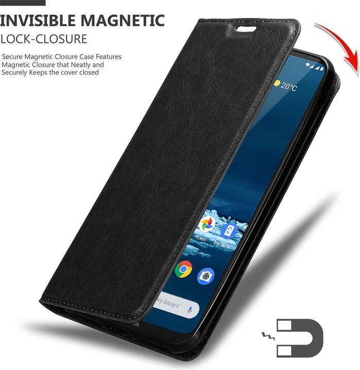 Productafbeelding Cadorabo Boek Onzichtbare Magneethoes (Nokia 5.3)