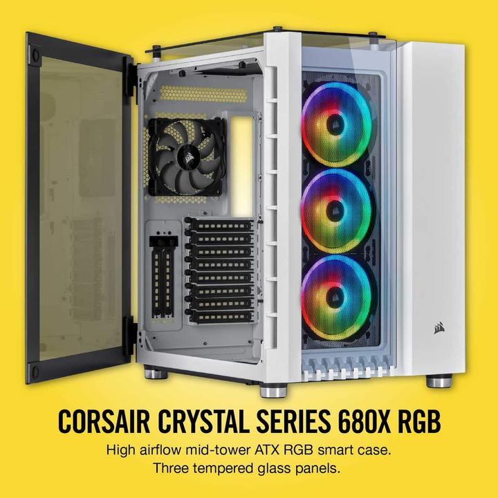 Image du produit Corsair 680X RGB (ATX, mATX, Mini-ITX, E-ATX)