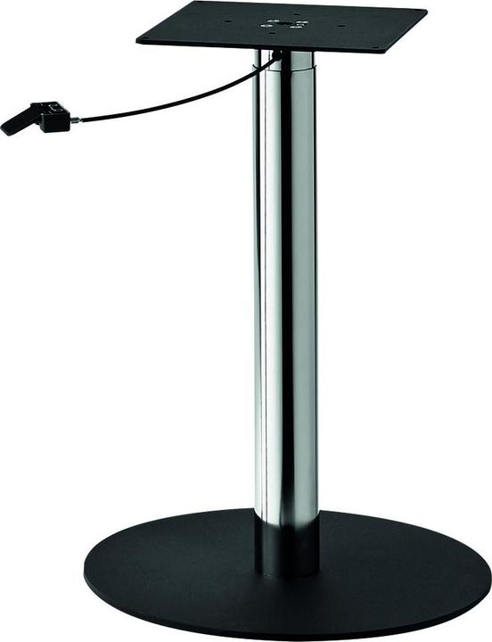 Hüba Stehtischfüsse mit Gaslift Höhenverstellung