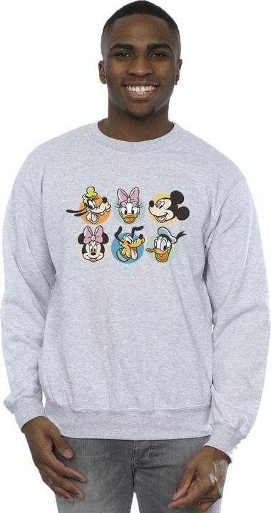 Produktbild Disney Mickey Mouse And Friends Faces Sweatshirt (XXL)