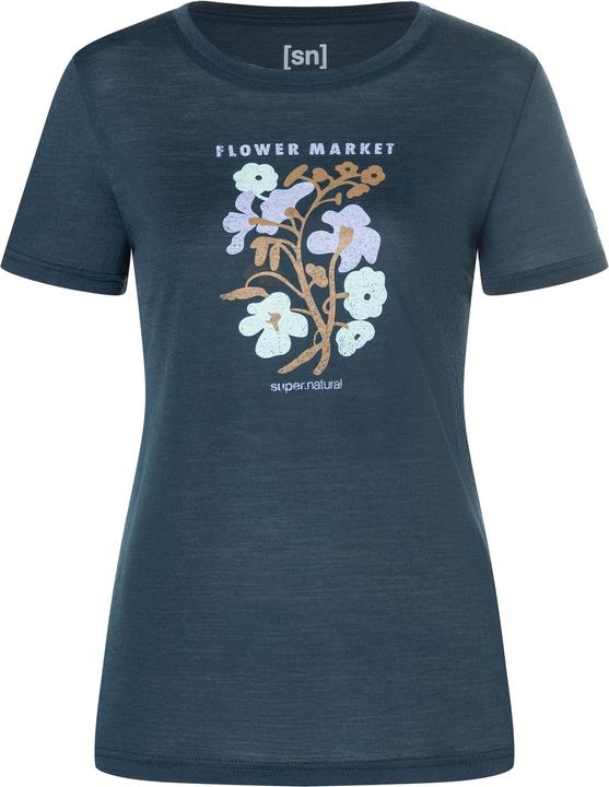 Super Natural Women's Flower Market Tee (M)