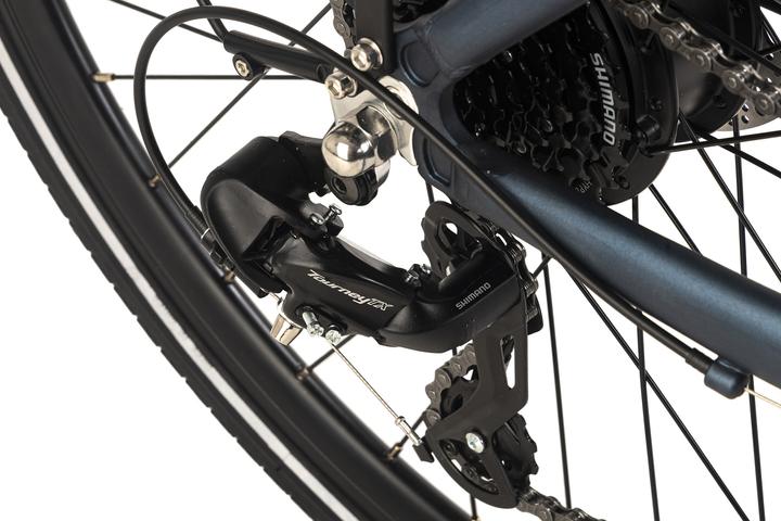 Image du produit Adore E-Trekkingbike 28" Alu Trekking E-Bike ATR-190 Moteur arrière 50NM / 12,8Ah Bleu foncé mat (53 cm)