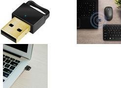 Actual product image LogiLink Bluetooth 5.0 adapter, USB-A (Transmitter & Receiver)