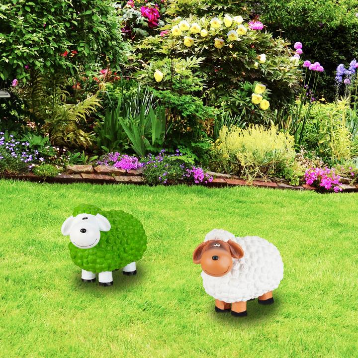 Image du produit Relaxdays Statue de jardin mouton