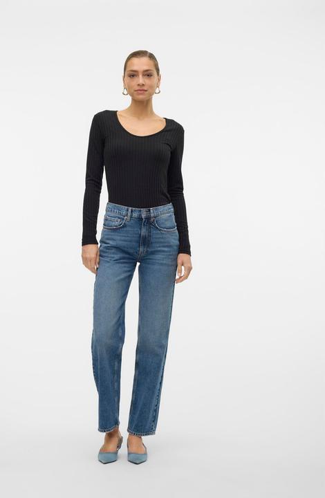 Produktbild Vero Moda VMVALERIE Mid Rise Locker geschnitten Jeans Straight-Fit (26)