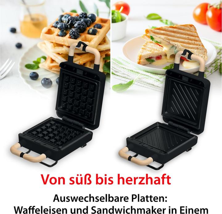 Produktbild ADE Waffeleisen Weiss