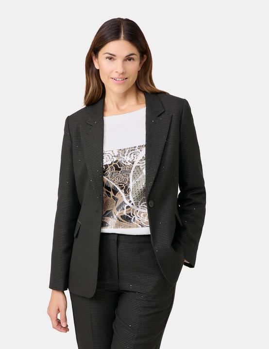 Produktbild Gerry Weber Eleganter Blazer mit Pailletten Blazer Langarm gefüttert - 64344 (40)
