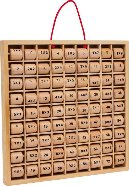 Image du produit small foot Tableau multiplicateur Petit 1x1 (Allemand, Anglais, Français, Italien)